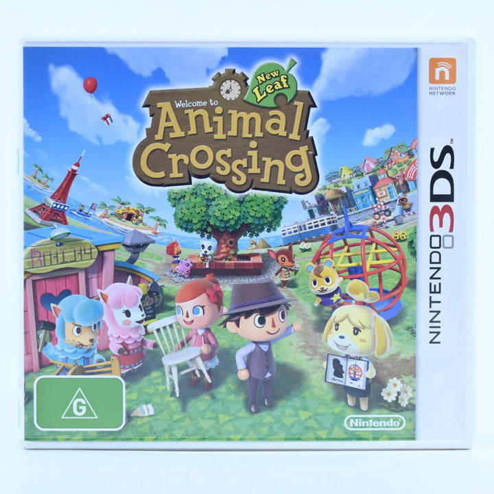 Animal Crossing: New Leaf - Nintendo 3DS Game - PAL + Manual - FREE POST!