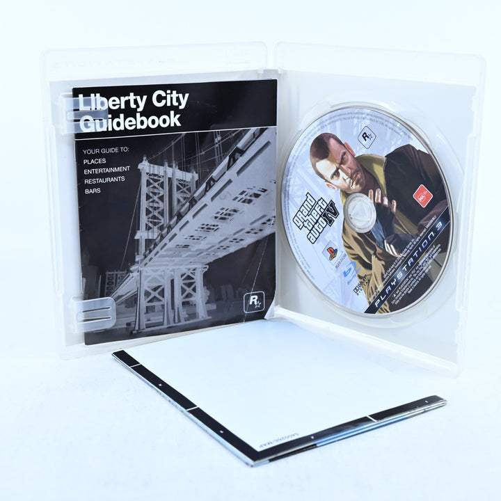Grand Theft Auto IV - Sony Playstation 3 / PS3 Game + Manual + Map - MINT DISC!