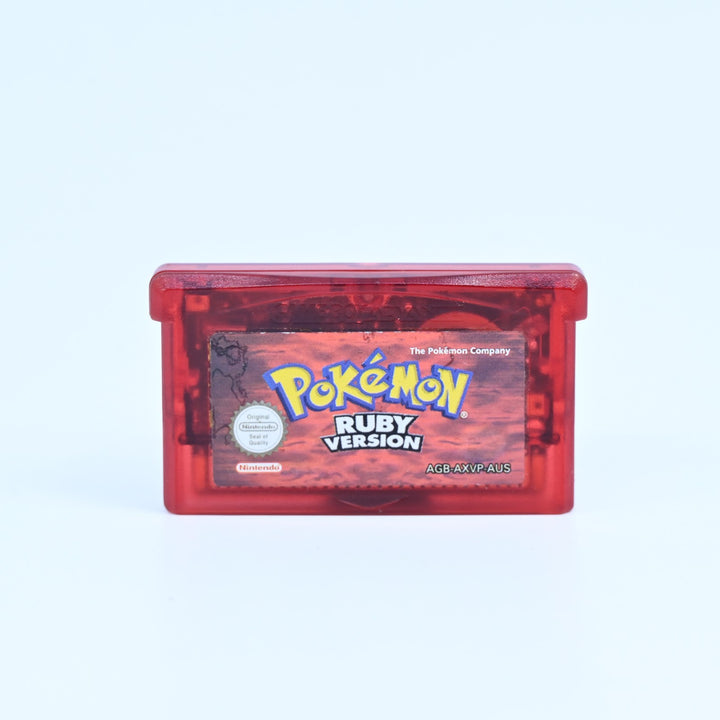 Pokemon Ruby Version - Nintendo Gameboy Advance Game - AUS PAL NEW SAVE BATTERY!