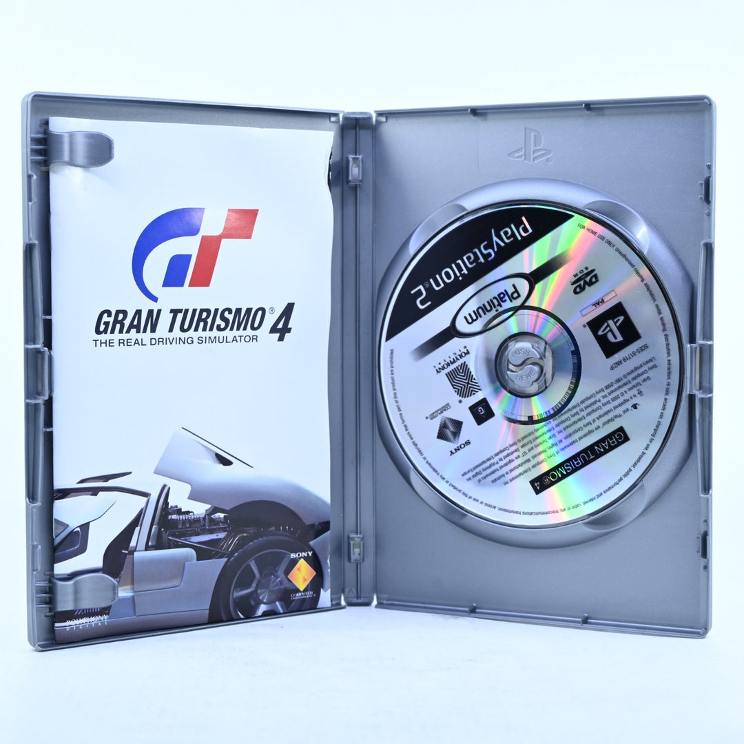 Gran Turismo 4 - Sony Playstation 2 / PS2 Game + Manual - PAL - MINT DISC!