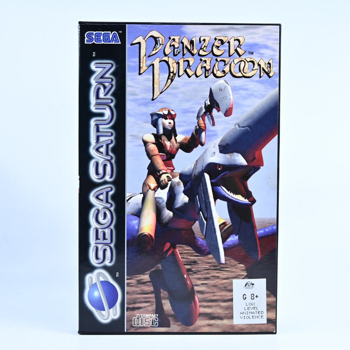 LIKE NEW! Panzer Dragoon - Sega Saturn Game + Manual - PAL - MINT DISC!