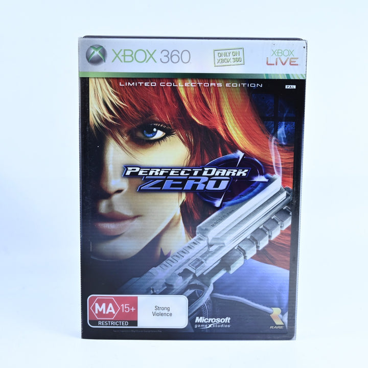 Perfect Dark Zero: Limited Collectors Edition - Xbox 360 Game + Manual - PAL