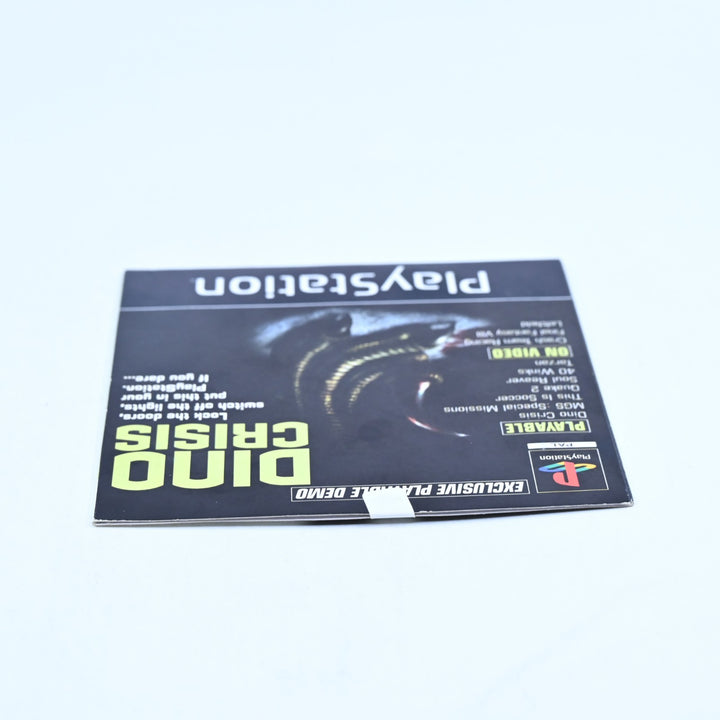 SEALED!  - Dino Crisis -Demo Disc 28 - PlayStation Magazine - PS1 Game - PAL