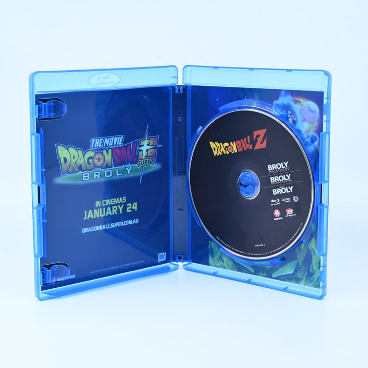 Dragon Ball Z: Broly Movie Collection - Anime Blu-Ray - Region B PAL