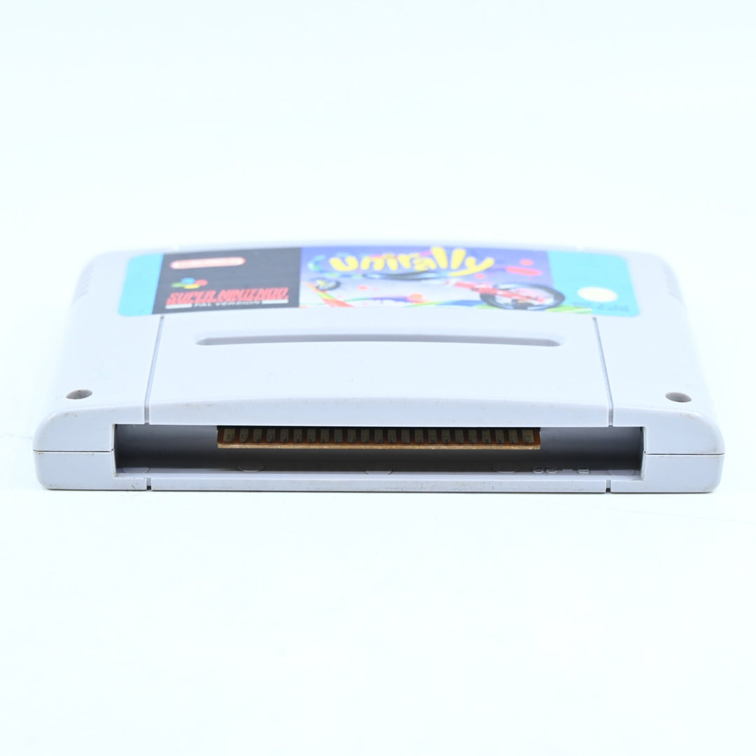 Unirally - Super Nintendo / SNES Game - PAL - FREE POST!
