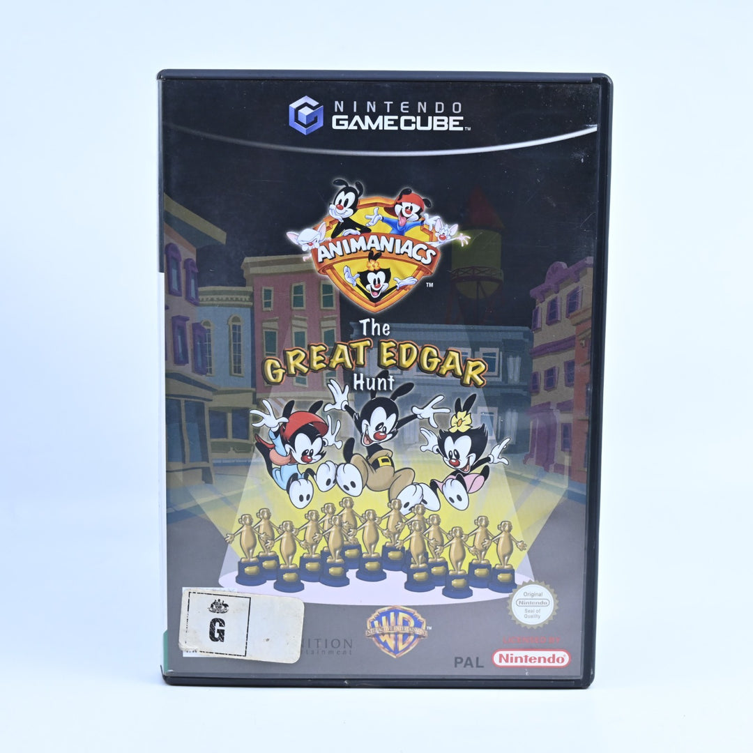 Animaniacs: The Great Edgar Hunt - Nintendo Gamecube Game + Manual - PAL