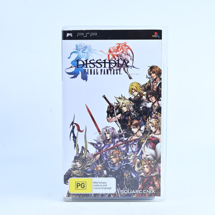 Dissidia Final Fantasy - Sony PSP Game + Manual - FREE POST!