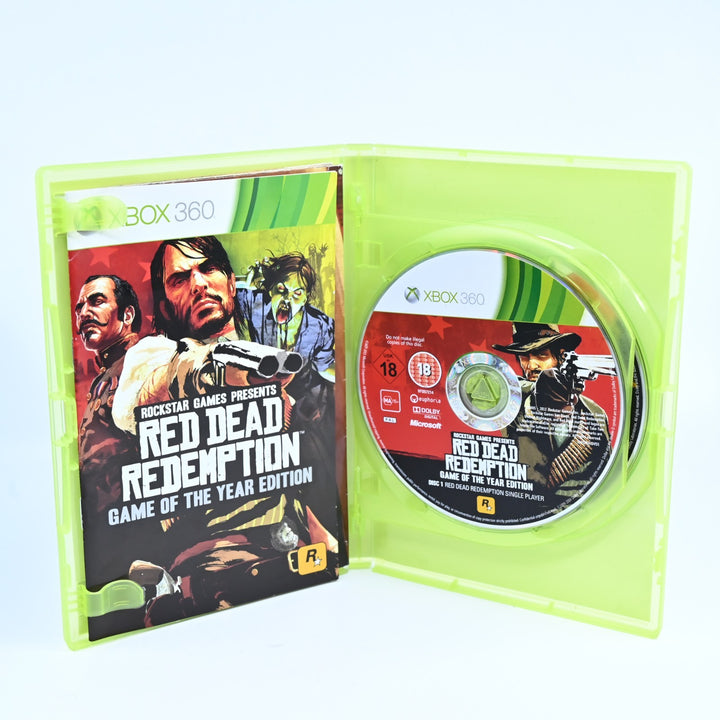 Red Dead Redemption: GOTY - Xbox 360 Game + Map - PAL - MINT DISC!