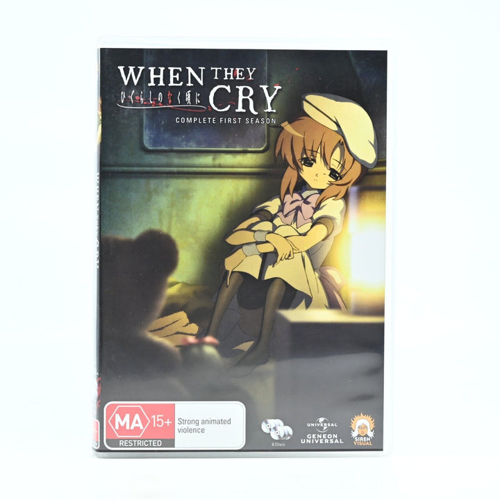 When They Cry - Complete First Season - Region 4 - DVD - FREE POST! Anime AUS