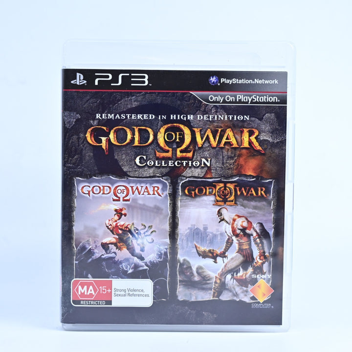 God of War Collection - Sony Playstation 3 / PS3 Game + Manual - MINT DISC!