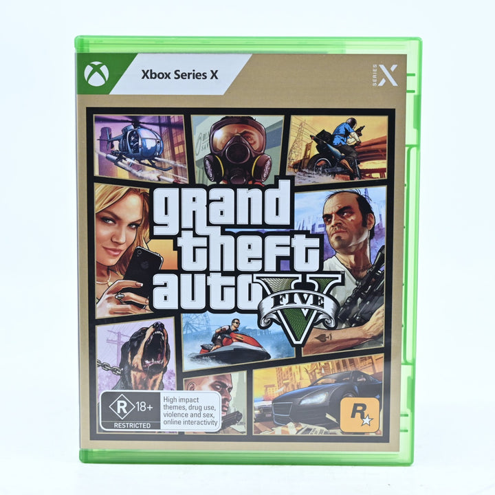 Grand Theft Auto V 5 - Xbox Series X Game - PAL - FREE POST!