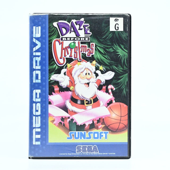 Daze before Christmas - No Manual - Sega Mega Drive Game - PAL - FREE POST!