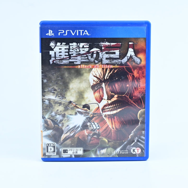 Attack on Titan - VLJM-35317 - Sony PS Vita Game - Japanese Language
