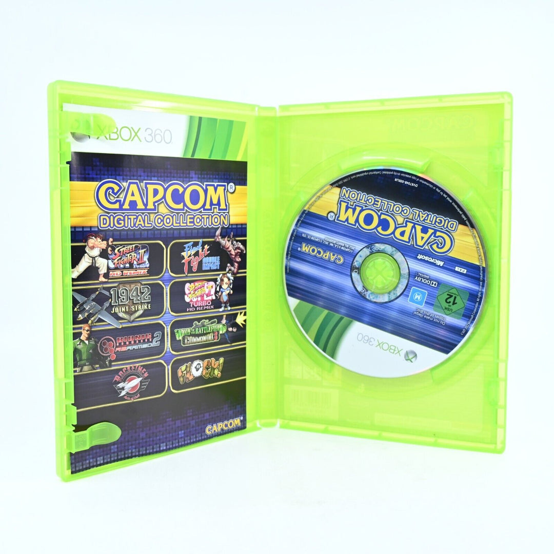 Capcom Digital Collection - Xbox 360 Game + Manual - PAL - NEAR MINT DISC!