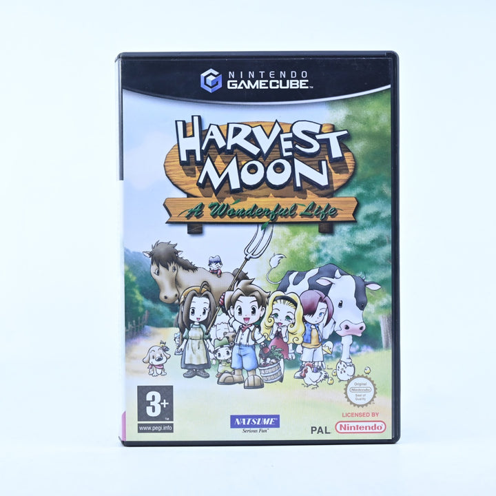 Harvest Moon - A Wonderful Life - Nintendo Gamecube Game + Manual - PAL