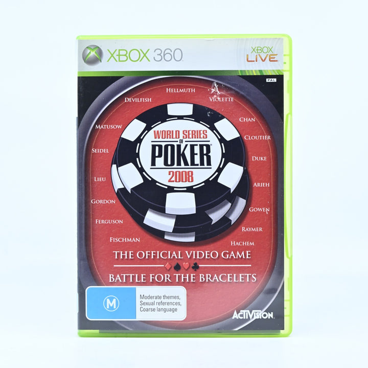 World Series Poker - Xbox 360 Game + Manual - PAL