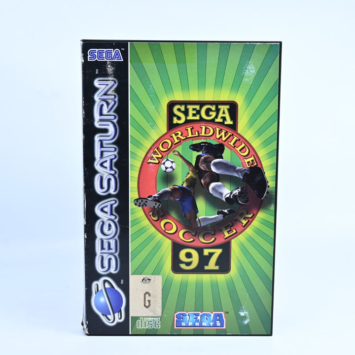 SEGA Worldwide Soccer 97 - Sega Saturn Game - PAL - MINT DISC!
