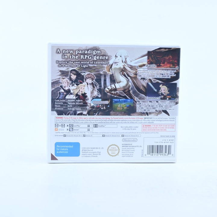 Bravely Default - Nintendo 3DS Game - PAL + Manual - FREE POST!