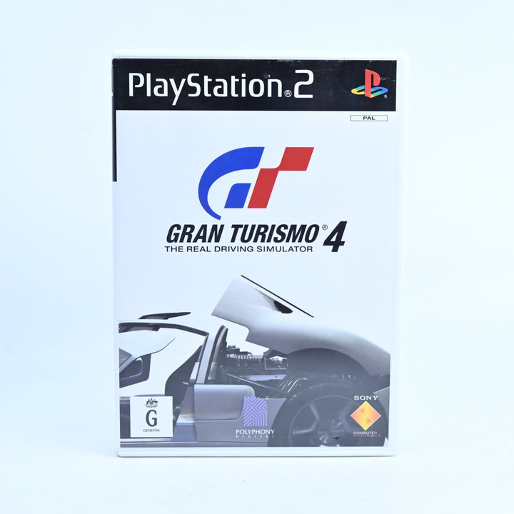 Gran Turismo 4 - Sony Playstation 2 / PS2 Game + Manual - PAL