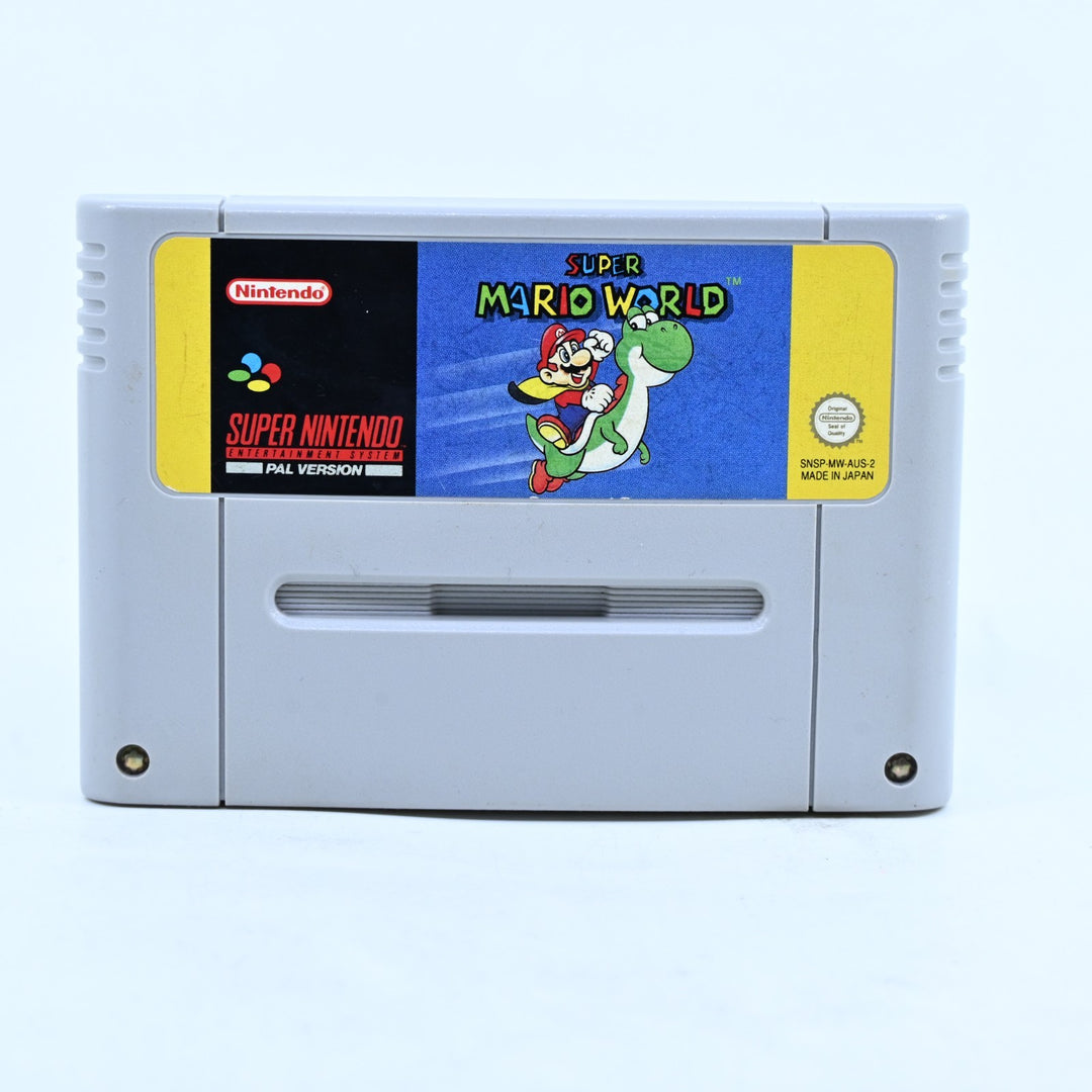 Super Mario World - Super Nintendo / SNES Game - PAL - FREE POST!