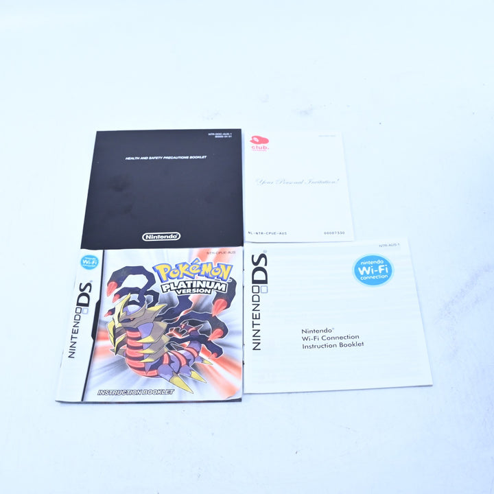 Pokemon Platinum Version - Nintendo DS Game - PAL + Manual - FREE POST!