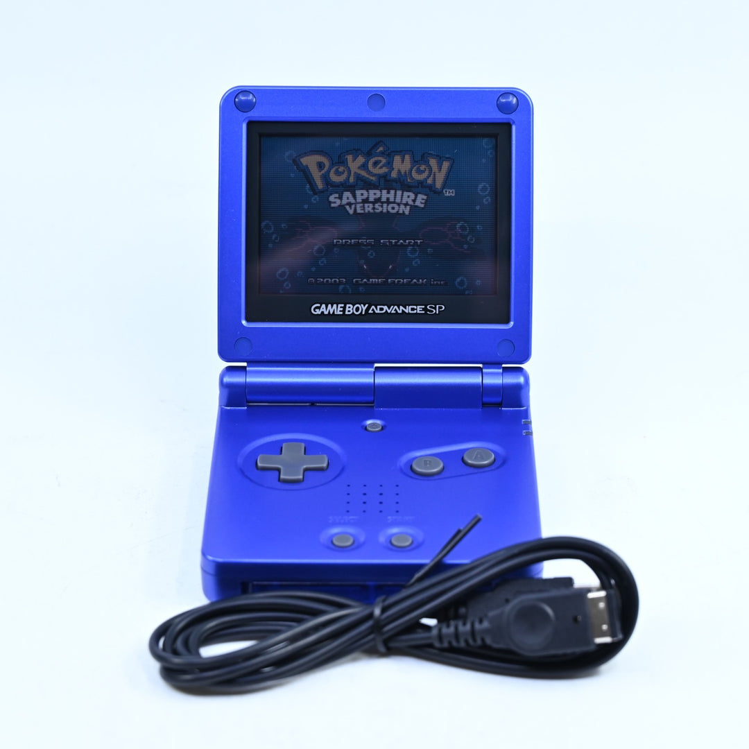 Blue Nintendo Gameboy Advance / GBA SP Console - PAL - FREE POST