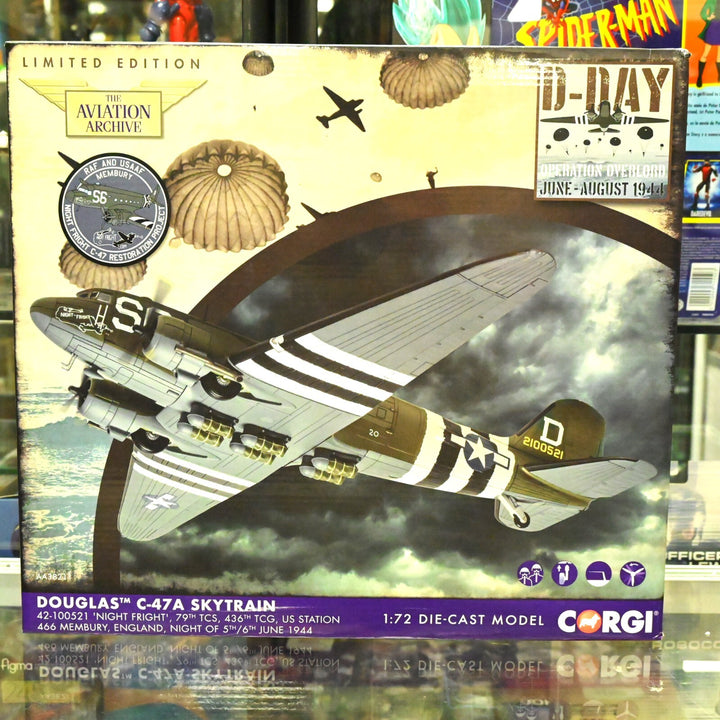 Corgi Aviation 1:72 Douglas C-47A Skytrain 'Night Fright' AA38211 - Plane