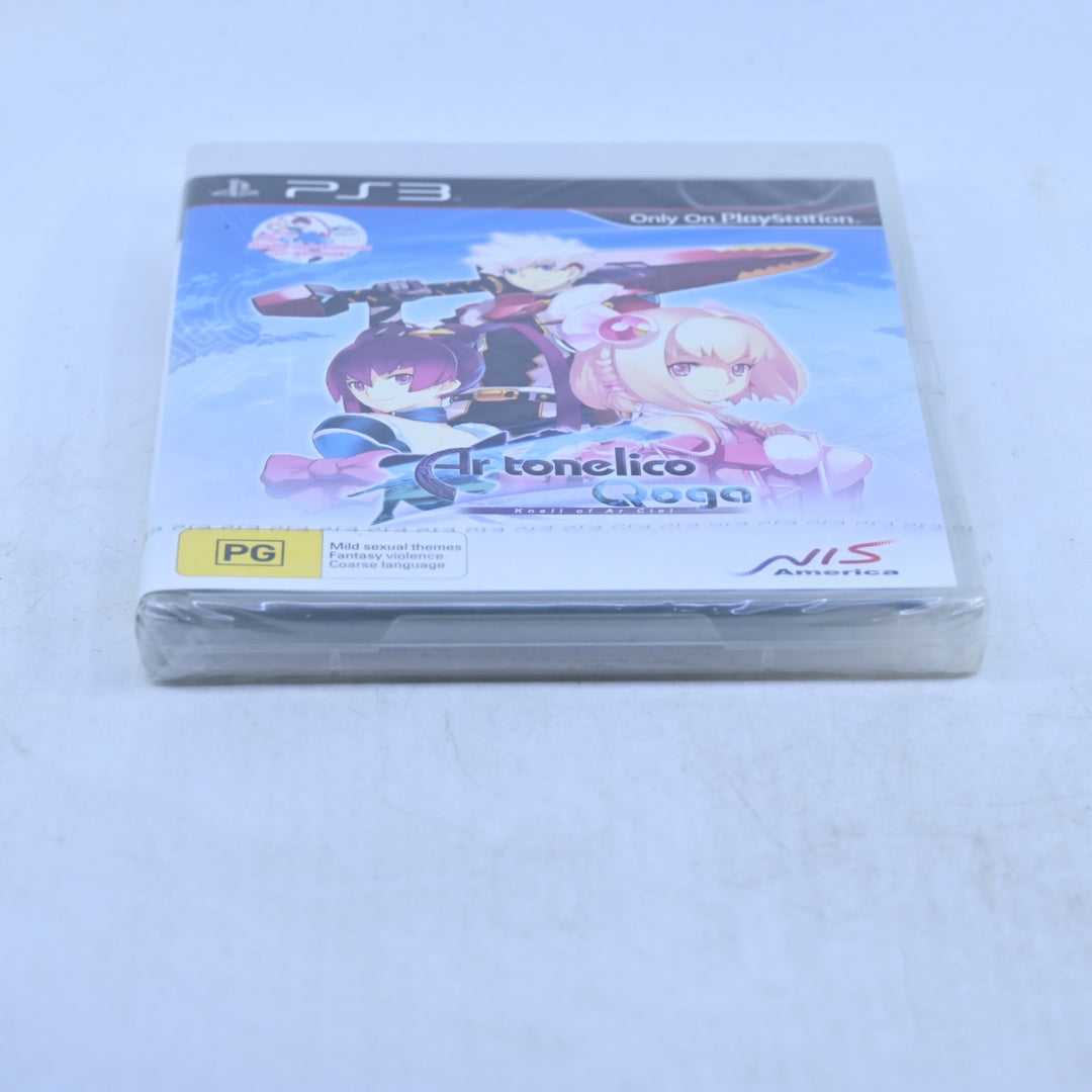 SEALED! - Ar Tonelico Qoga: Knell of Ar Ciel - PS3 Game + Manual - MINT DISC!
