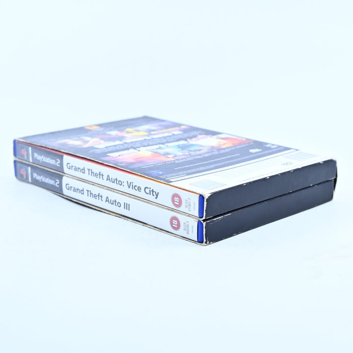 Grand Theft Auto Double Pack - Sony Playstation 2 / PS2 Game + Manual - PAL