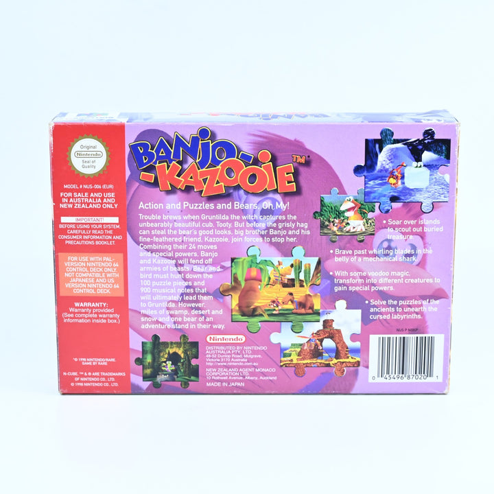 Banjo-Kazooie - N64 / Nintendo 64 Boxed Game - PAL - FREE POST!