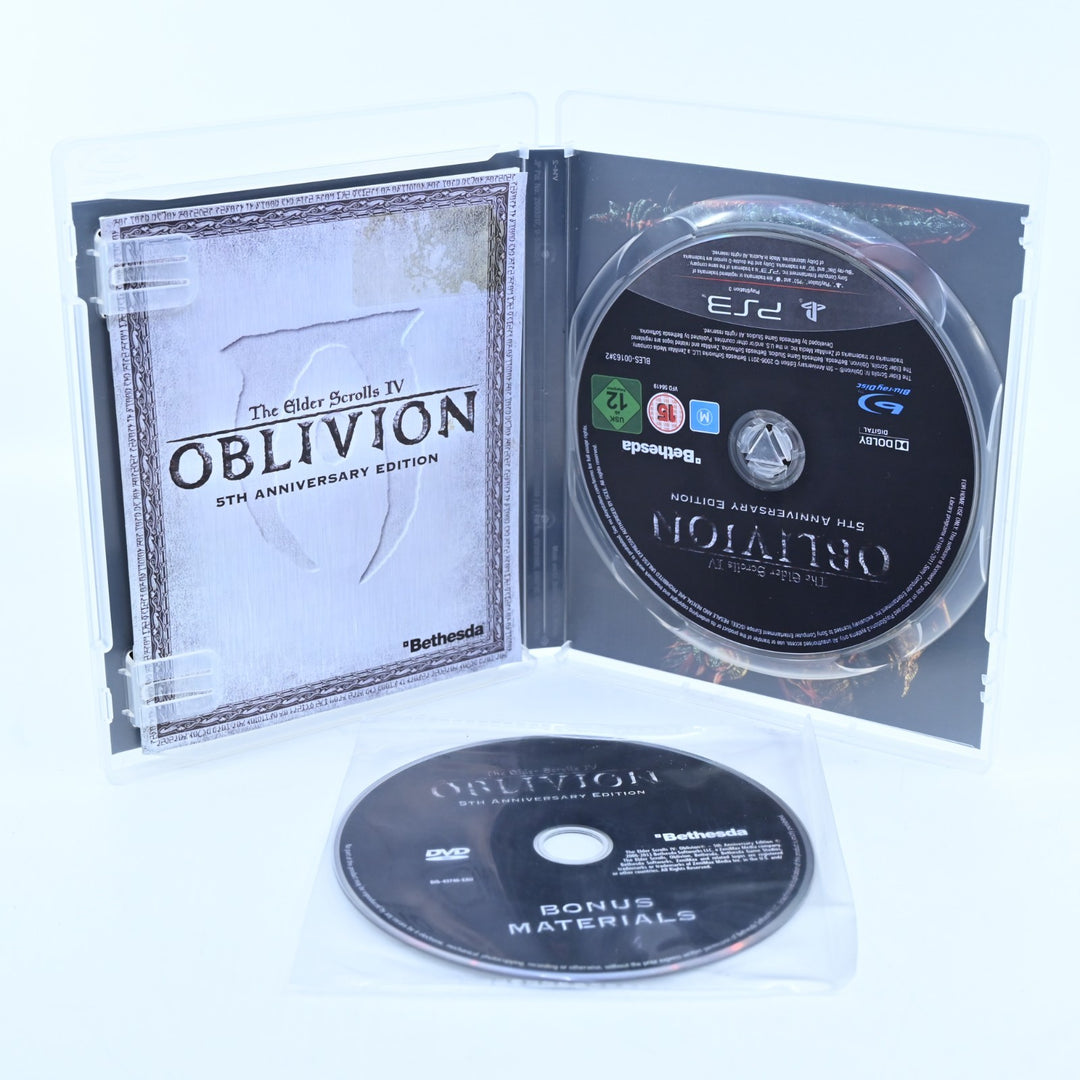 The Elder Scrolls IV: Oblivion 5th Anniversary Edition - PS3 Game + Manual + DVD