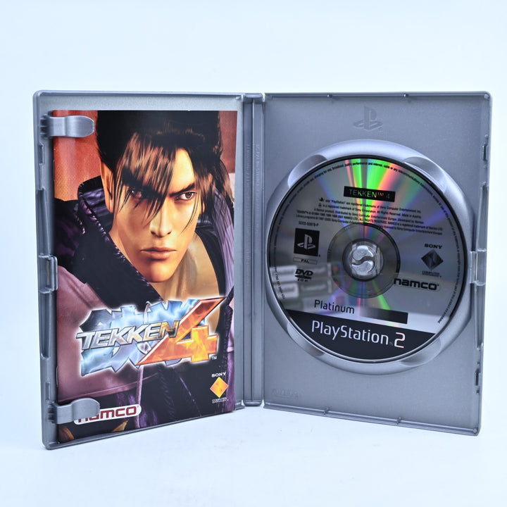 Tekken 4 - Sony Playstation 2 / PS2 Game + Manual - PAL