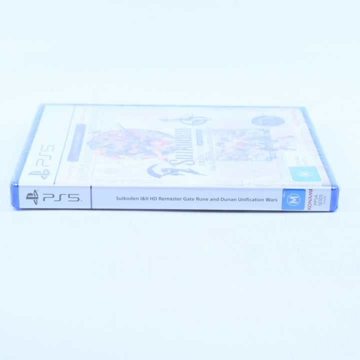 SEALED! Suikoden I&II HD Remaster Gate Rune & Dunan Unification Wars -  PS5 Game