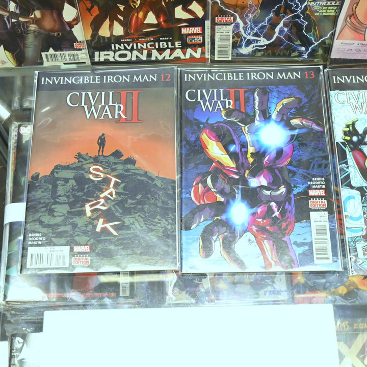 The Invincible Iron Man Civil War II - 7-14 - 1st App Iron Heart - Marvel Comics