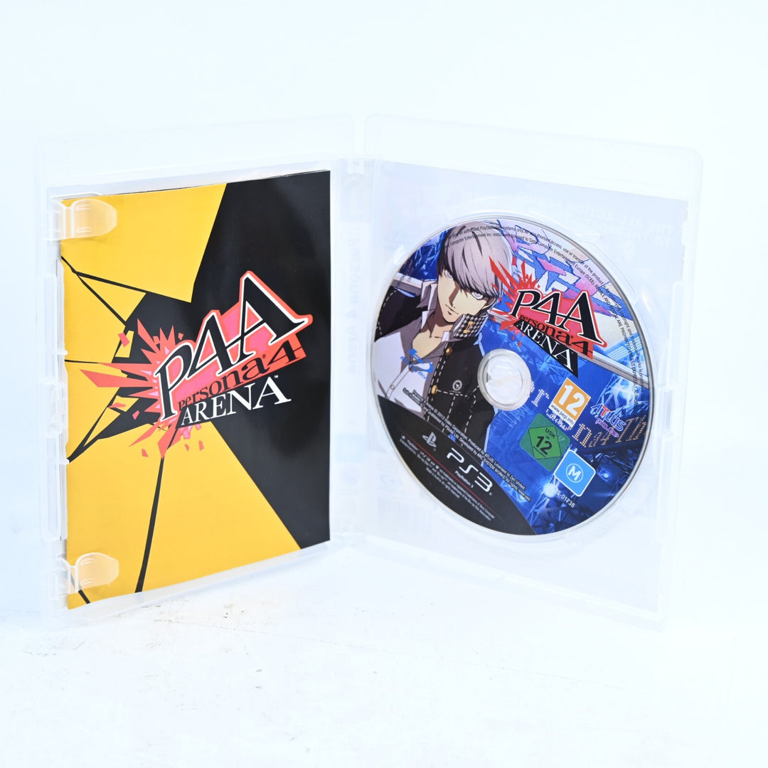 P4A: Persona 4 Arena - Sony Playstation 3 / PS3 Game + Manual - FREE POST!