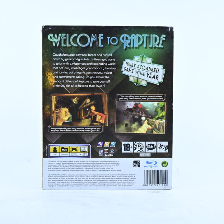 Bioshock - With Slip - Sony Playstation 3 / PS3 Game + Manual - MINT DISC!