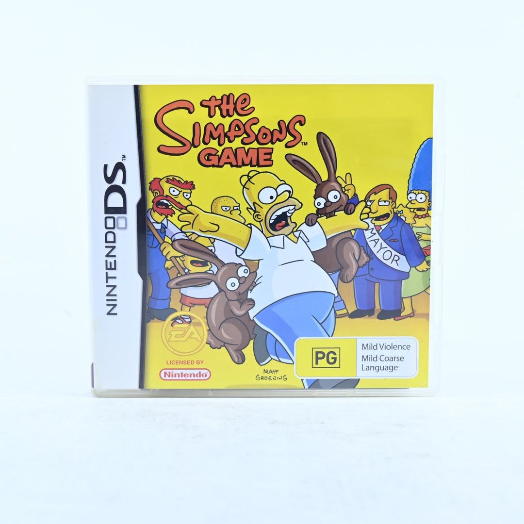 The Simpsons Game - Nintendo DS Game - PAL + Manual - FREE POST!