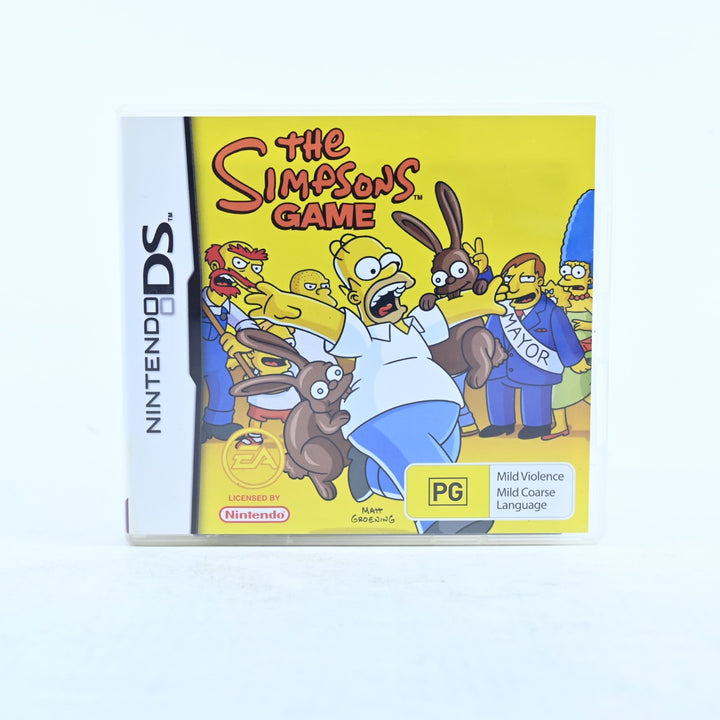 The Simpsons Game - Nintendo DS Game - PAL + Manual - FREE POST!