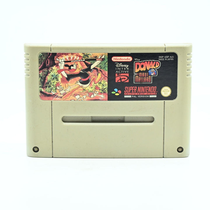 Donald in Maui Mallard - Super Nintendo / SNES Game - PAL - FREE POST!