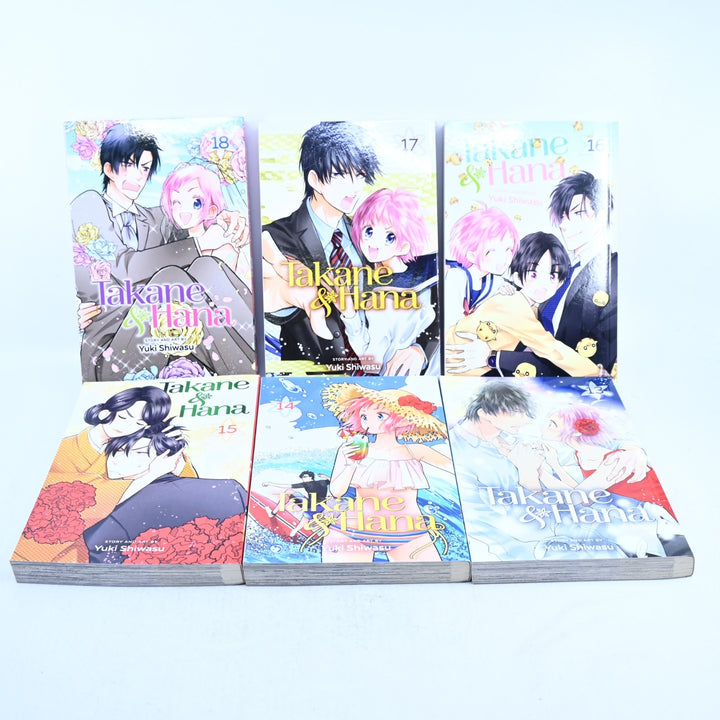 Takane &amp; Hana - Volumes 13-18 - Yuki Shiwasu - Viz Media - Shojo Beat - Manga