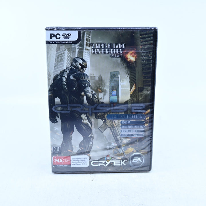 Crysis 2: Limited Edition - PC Game - SEALED!