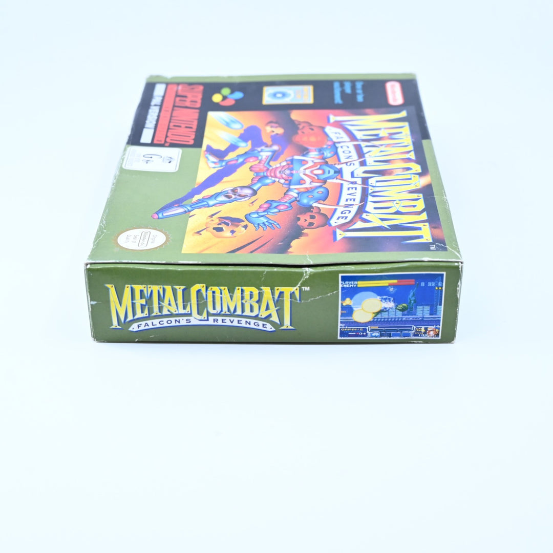 Metal Combat: Falcon's Revenge - Super Nintendo / SNES Boxed Game - PAL