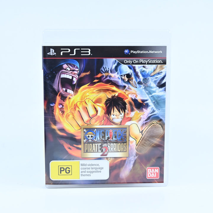 One Piece: Pirate Warriors 2 - Sony Playstation 3 /PS3 Game + Manual - MINT DISC