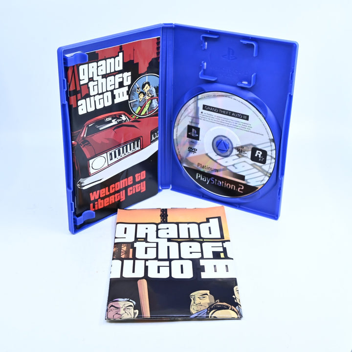 Grand Theft Auto III 3 - Sony Playstation 2 / PS2 Game + Manual + Map - PAL
