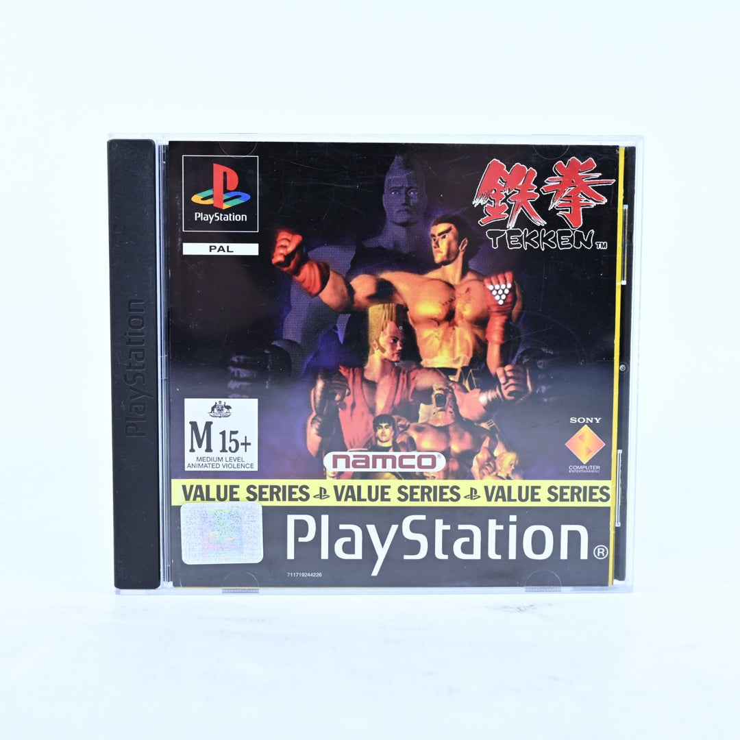 Tekken - Sony Playstation 1 / PS1 Game + Manual - PAL - MINT DISC!