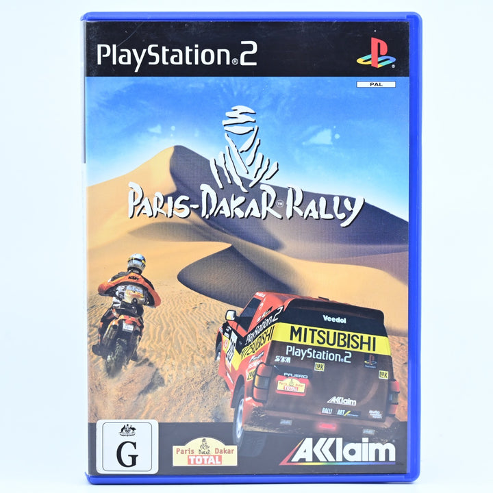Paris-Dakar Rally - Sony Playstation 2 / PS2 Game + Manual - PAL - FREE POST!
