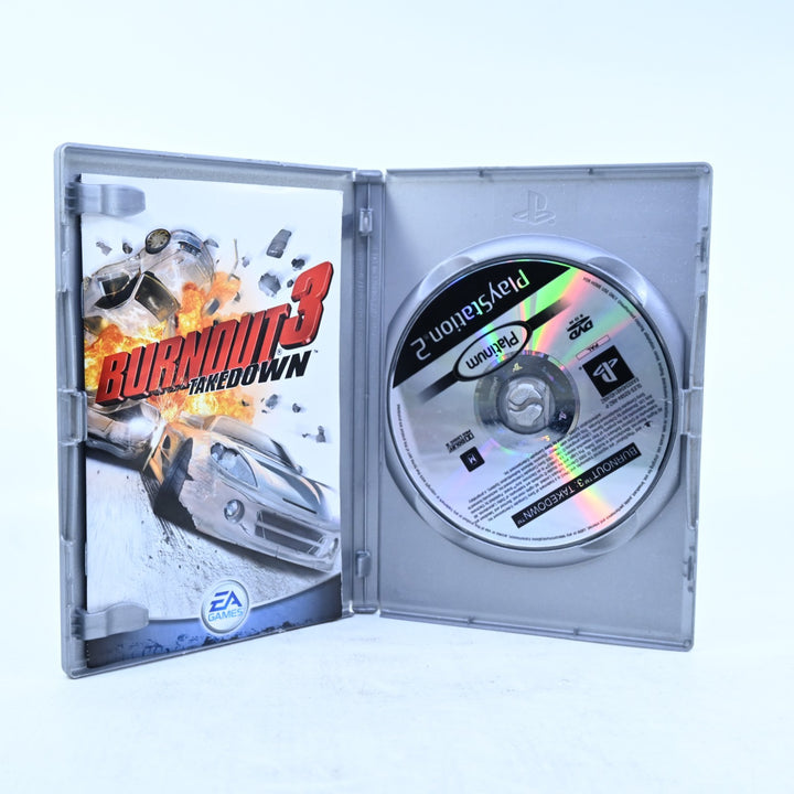 Burnout 3: Takedown - Sony Playstation 2 / PS2 Game + Manual - PAL - MINT DISC!