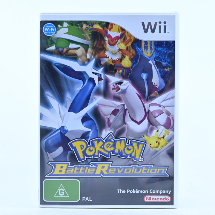 Pokemon Battle Revolution - Nintendo Wii Game + Manual - PAL - MINT DISC!