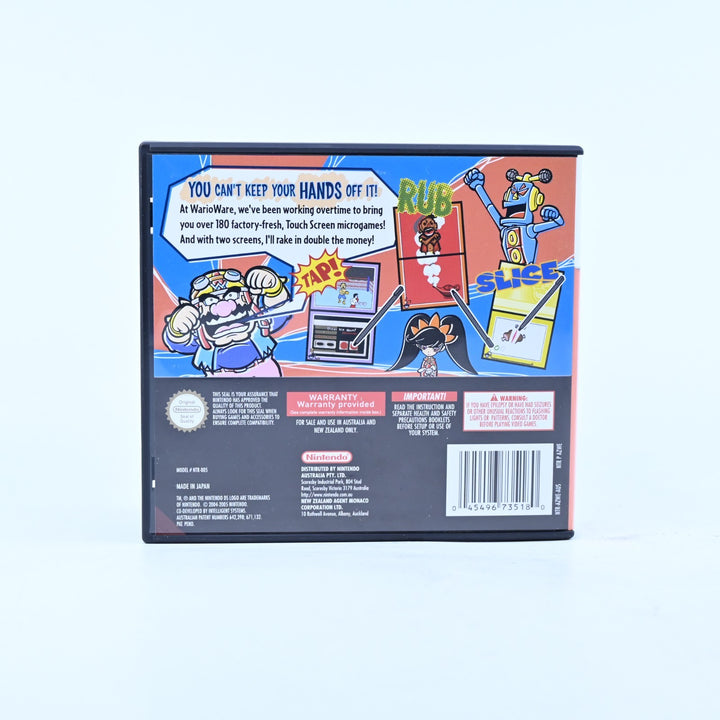 WarioWare Touched! - Nintendo DS Game - PAL + Manual - FREE POST!