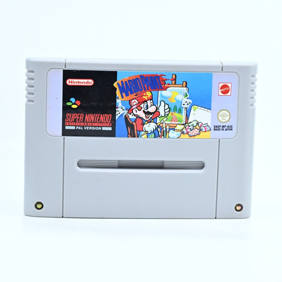 Mario Paint - Super Nintendo / SNES Game - PAL - FREE POST!